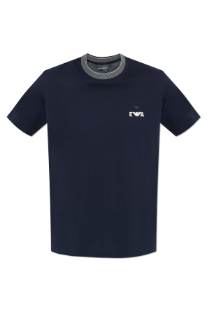Navy blue T-shirt from the 'Sustainability' collection